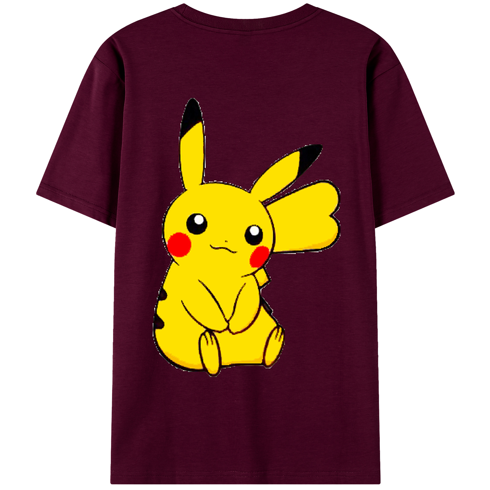 （画像用） ポケットモンスター Pokémon レディース半袖Tシャツ(バックプリント)